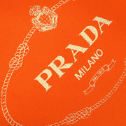 Prada Orange Canvas Canapa 2way Tote Handbag 1BG163 204 AQ00001