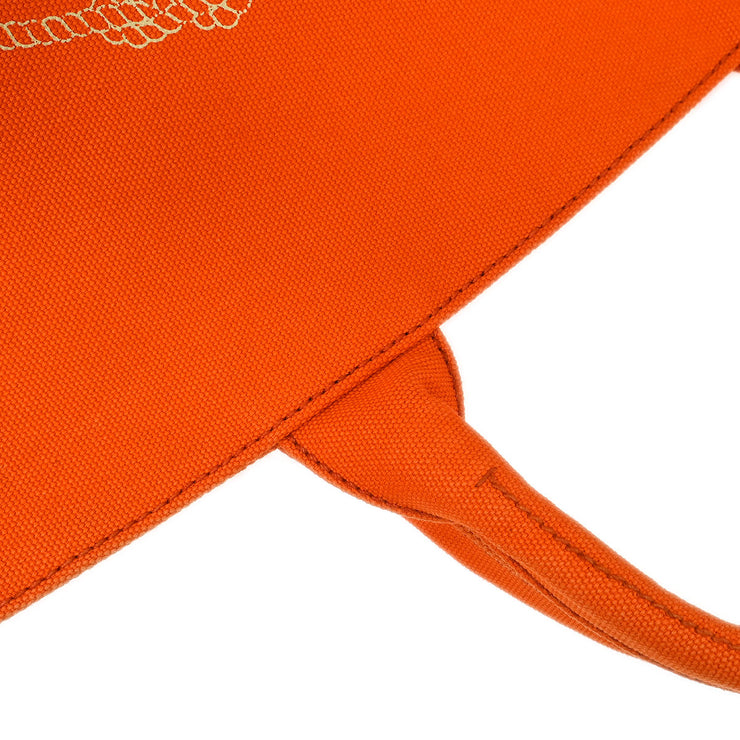 Prada Orange Canvas Canapa 2way Tote Handbag 1BG163 204 AQ00001