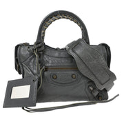 Balenciaga Gray Classic Mini City 2way Handbag 300295.3260 K.1669 AQ00002