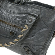 Balenciaga Gray Classic Mini City 2way Handbag 300295.3260 K.1669 AQ00002