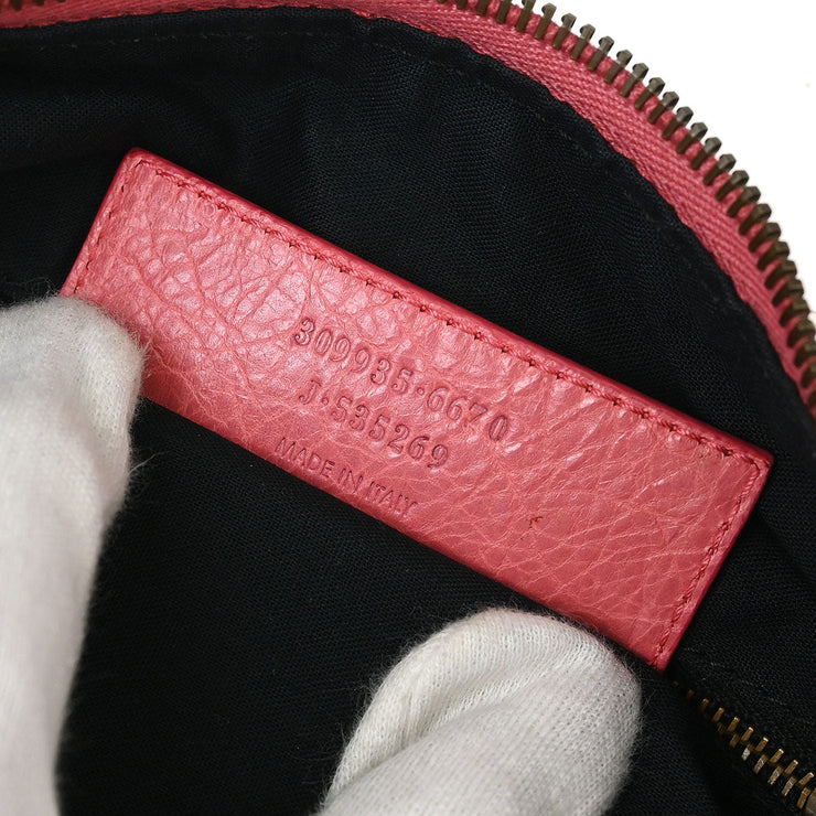 Balenciaga Pink Leather The Getaway Handbag 309935.6670 J.535269 AQ00016