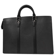 Louis Vuitton Black Taiga Lozan Briefcase Handbag M30052 RI3151 AQ00017
