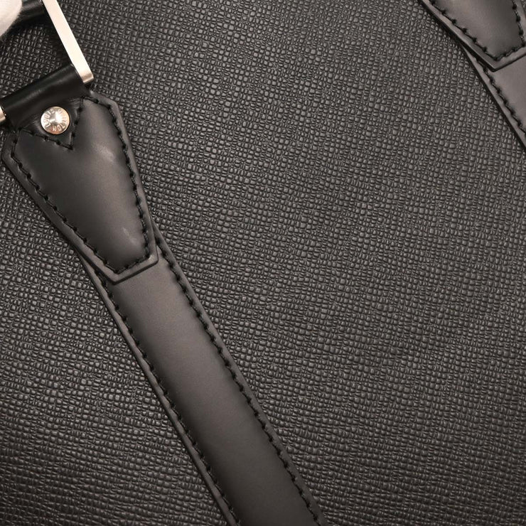 Louis Vuitton Black Taiga Lozan Briefcase Handbag M30052 RI3151 AQ00017