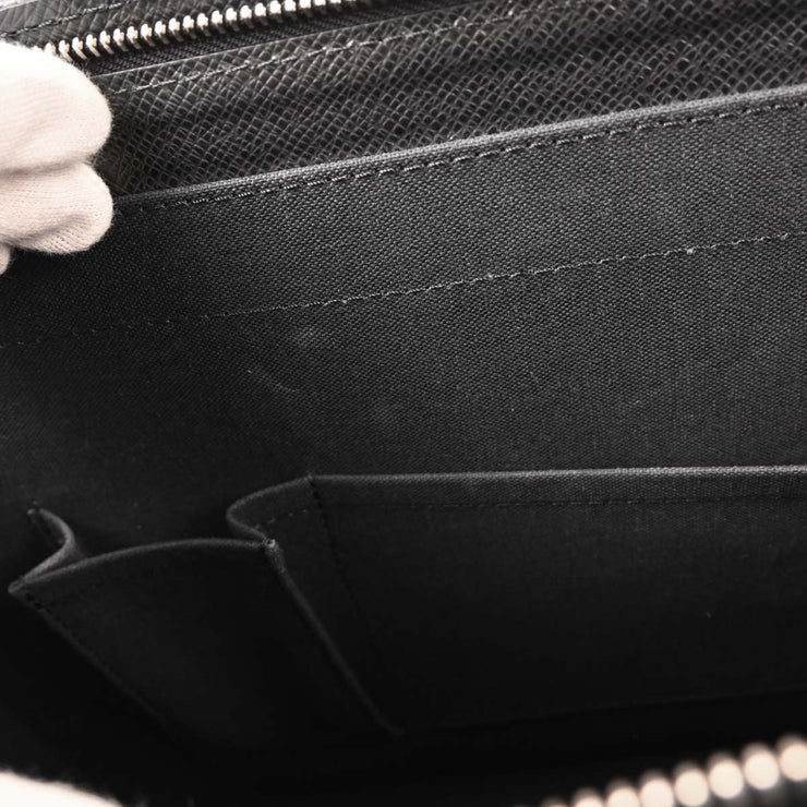 Louis Vuitton Black Taiga Lozan Briefcase Handbag M30052 RI3151 AQ00017