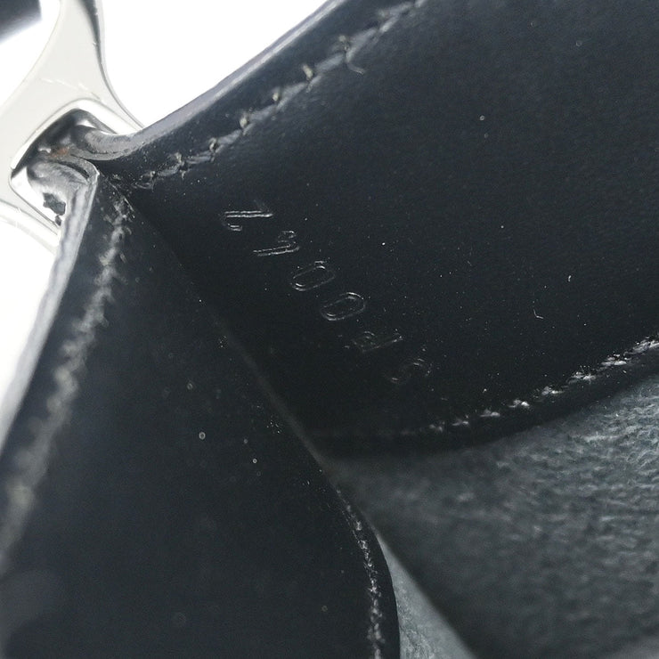 Louis Vuitton Black Epi Pochette Demi-lune Handbag M52622 SP0042 AQ00020