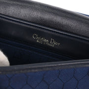 Christian Dior Navy Honeycomb Shoulder Bag AQ00022