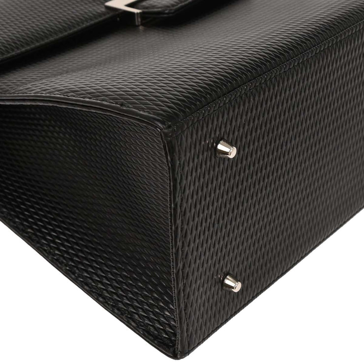 Yves Saint Laurent Black Leather Handbag AQ00024