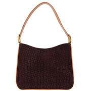Celine Brown Suede Macadam Handbag MC00/2 AQ00029
