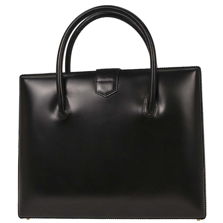 Loewe Black Leather Handbag L17 AQ00030