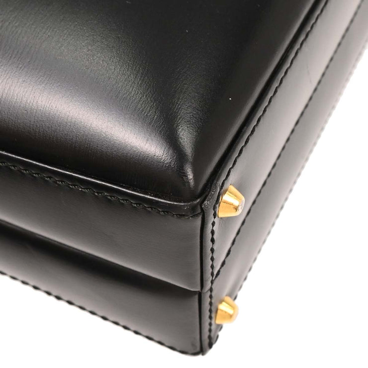 Loewe Black Leather Handbag L17 AQ00030