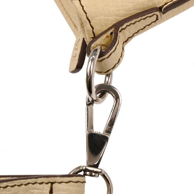 Loewe Off-white Leather Handbag L22 AQ00031