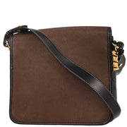 Loewe Brown Leather Belasquez Shoulder Bag AQ00032