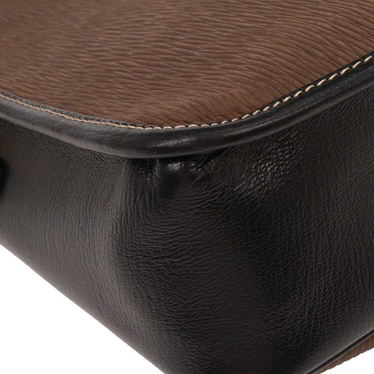 Loewe Brown Leather Belasquez Shoulder Bag AQ00032