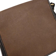 Loewe Brown Leather Belasquez Shoulder Bag AQ00032