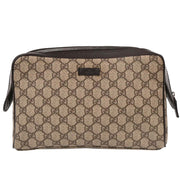 Gucci Beige PVC GG Pouch Clutch Bag 108801 002122 AQ00035