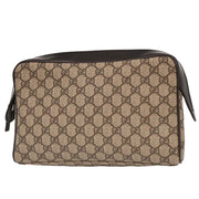 Gucci Beige PVC GG Pouch Clutch Bag 108801 002122 AQ00035