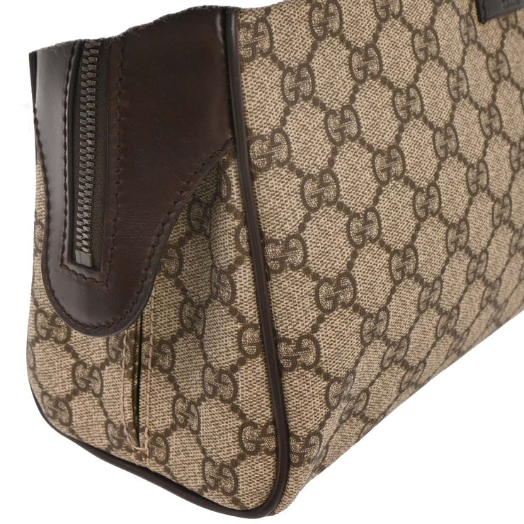 Gucci Beige PVC GG Pouch Clutch Bag 108801 002122 AQ00035