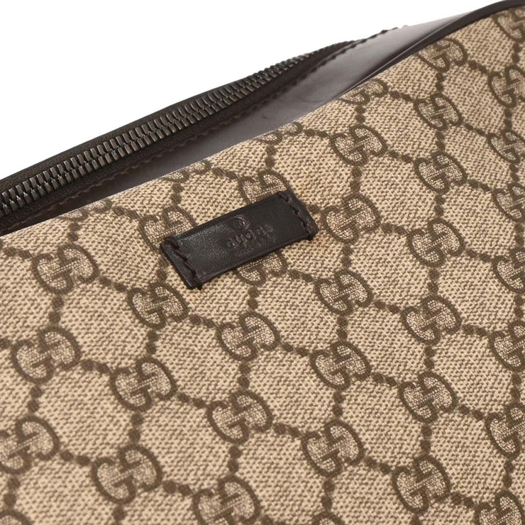 Gucci Beige PVC GG Pouch Clutch Bag 108801 002122 AQ00035