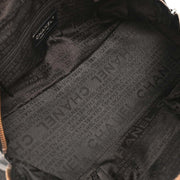 Chanel Black Calfskin Choco Bar Handbag AQ00036