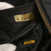 Chanel Black Calfskin Choco Bar Handbag AQ00036