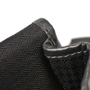 Christian Dior Black Canvas Trotter Shoulder Bag AQ00045