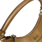 Gucci Gold PVC GG Hobo Abbey D Ring Handbag 190525 502752 AQ00048
