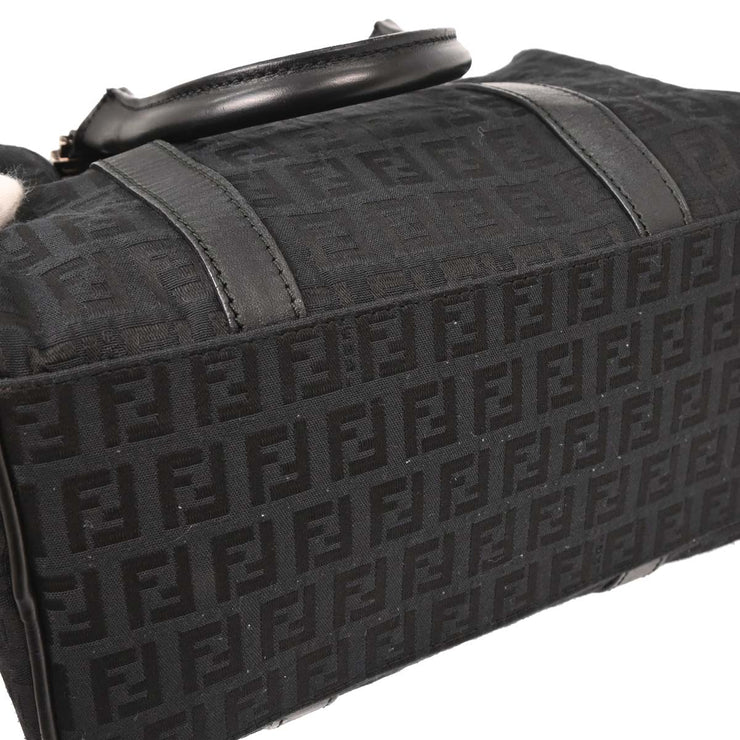 Fendi Black Canvas Zucchino Handbag 2035/8BL068/JQ4/058 AQ00052