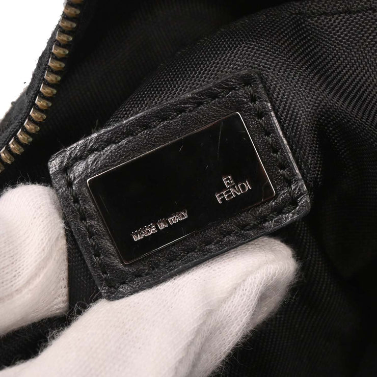Fendi Black Canvas Zucchino Handbag 2035/8BL068/JQ4/058 AQ00052