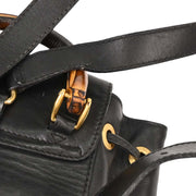 Gucci Black Bamboo Backpack 003.2058.030 AQ00060