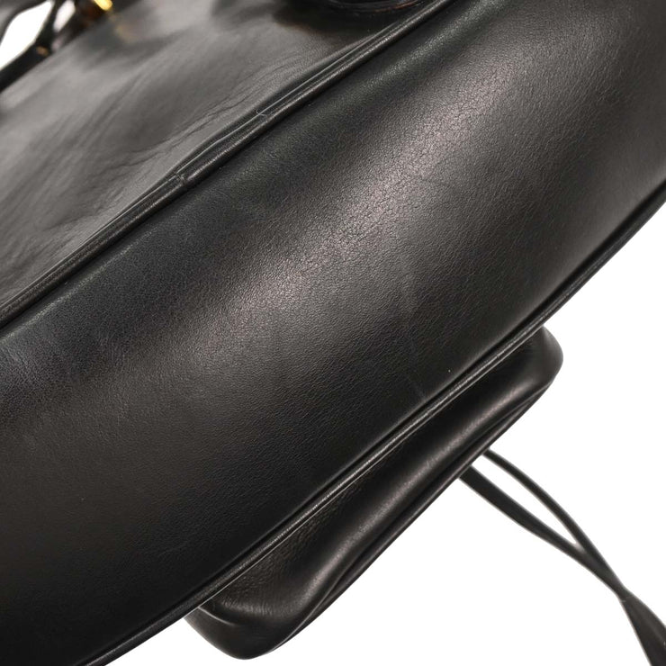 Gucci Black Bamboo Backpack 003.2058.030 AQ00060