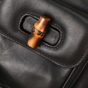 Gucci Black Bamboo Backpack 003.2058.030 AQ00060