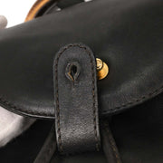 Gucci Black Bamboo Backpack 003.2058.030 AQ00060