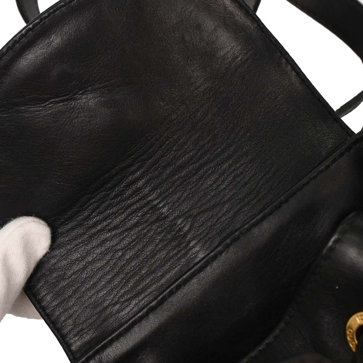 Gucci Black Bamboo Backpack 003.2058.030 AQ00060