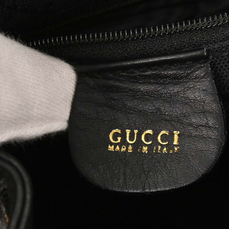 Gucci Black Bamboo Backpack 003.2058.030 AQ00060