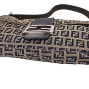Fendi Gray Zucchino Baguette Handbag 2321-26424-018 AQ00061