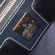 Fendi Gray Zucchino Baguette Handbag 2321-26424-018 AQ00061