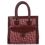Christian Dior Bordeaux Canvas Trotter Handbag BOB0111 AQ00062