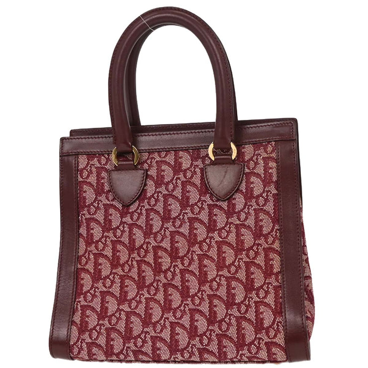 Christian Dior Bordeaux Canvas Trotter Handbag BOB0111 AQ00062