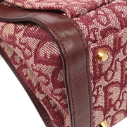 Christian Dior Bordeaux Canvas Trotter Handbag BOB0111 AQ00062