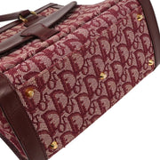 Christian Dior Bordeaux Canvas Trotter Handbag BOB0111 AQ00062