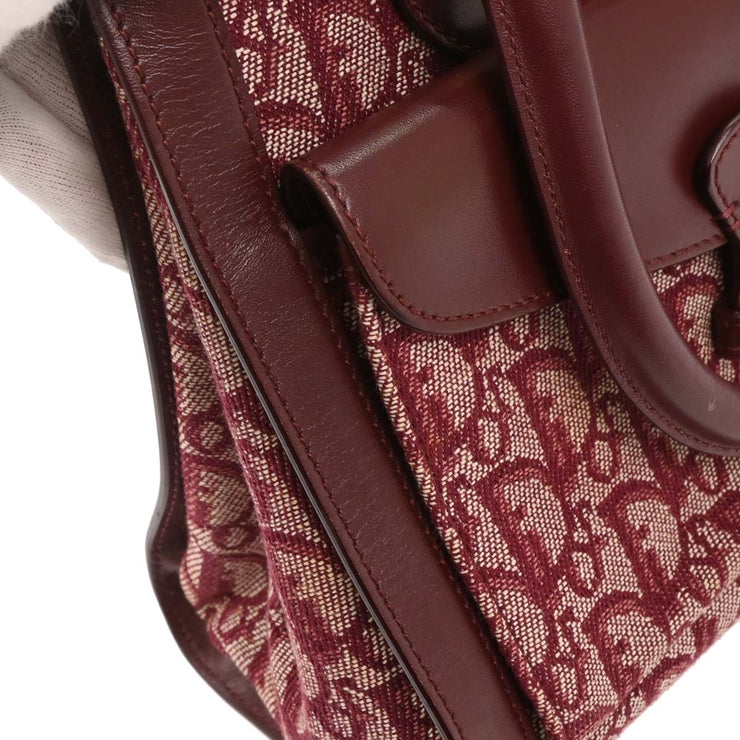 Christian Dior Bordeaux Canvas Trotter Handbag BOB0111 AQ00062