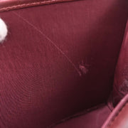 Christian Dior Bordeaux Canvas Trotter Handbag BOB0111 AQ00062