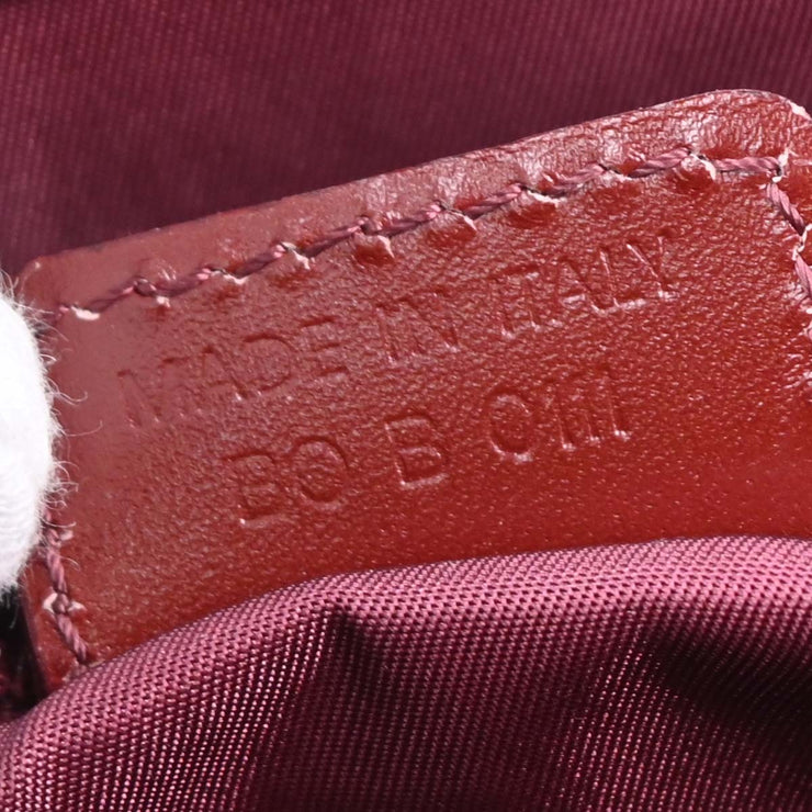 Christian Dior Bordeaux Canvas Trotter Handbag BOB0111 AQ00062