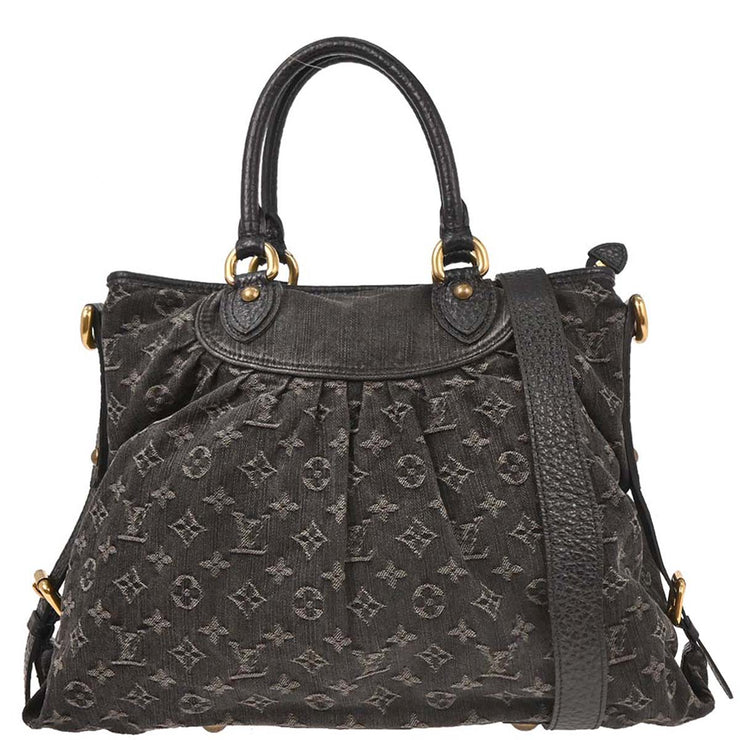 Louis Vuitton Monogram Denim Neo Cabby GM Tote Handbag M95352 VI3007 AQ00064