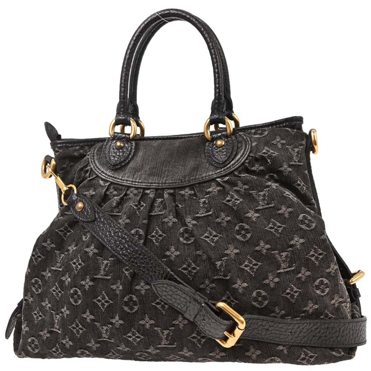 Louis Vuitton Monogram Denim Neo Cabby GM Tote Handbag M95352 VI3007 AQ00064