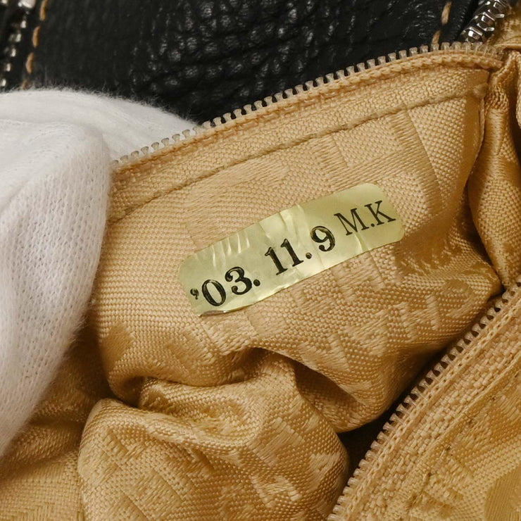 Chanel Black Calfskin Handbag AQ00066