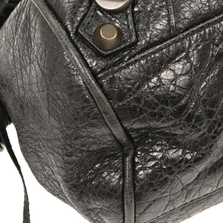 Balenciaga Black Leather Twiggy 2way Handbag 327103¥1000 I¥527276 AQ00070