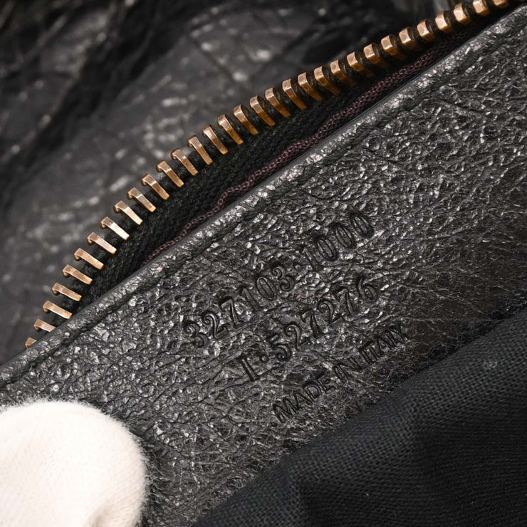 Balenciaga Black Leather Twiggy 2way Handbag 327103¥1000 I¥527276 AQ00070