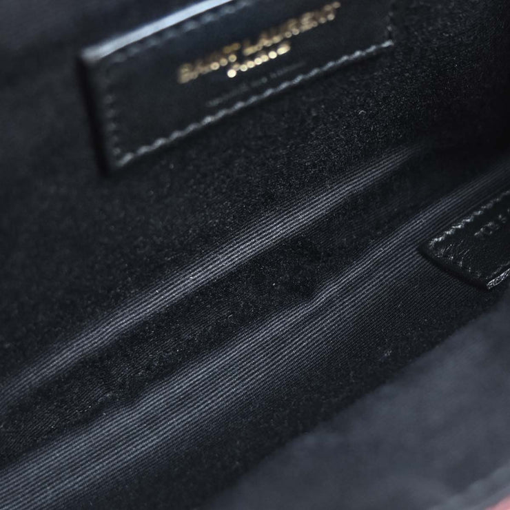 Saint Laurent Red Leather Shoulder Angie Chain Bag PLB568906.0119 AQ00071
