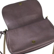 Gucci Metallic Purple Soho Chain Shoulder Bag 336752 213312 AQ00072